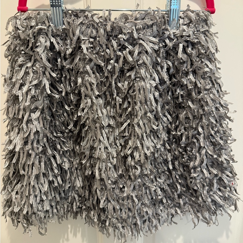 Appaman Stylish Silver Fringe Skirt